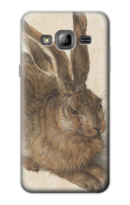 W3781 Albrecht Durer Young Hare Hard Case and Leather Flip Case For Samsung Galaxy J3 (2016)