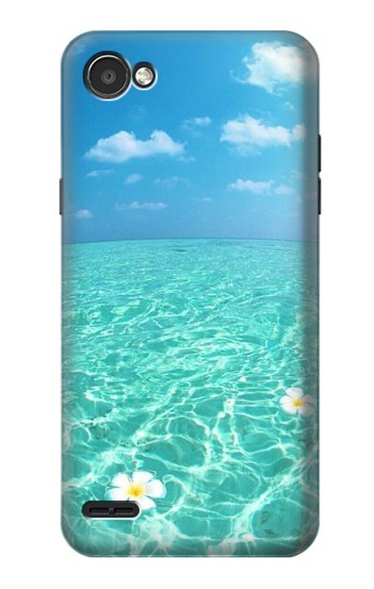W3720 Summer Ocean Beach Hard Case and Leather Flip Case For LG Q6