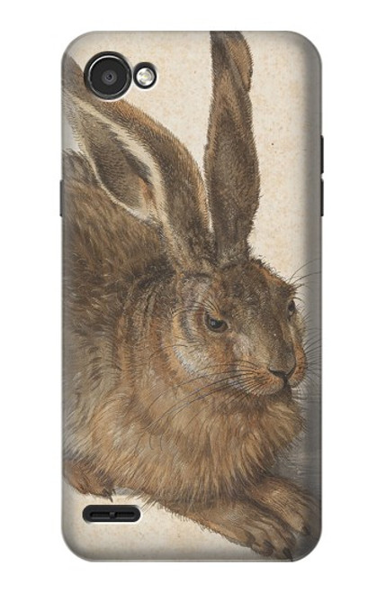W3781 Albrecht Durer Young Hare Hard Case and Leather Flip Case For LG Q6