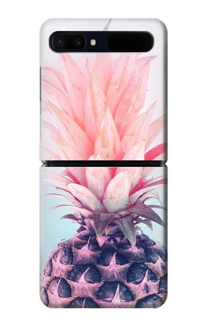 W3711 Pink Pineapple Hard Case For Samsung Galaxy Z Flip 5G