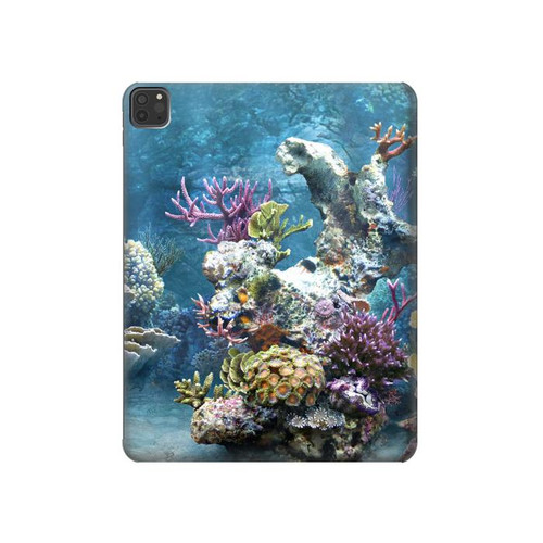 W0227 Aquarium 2 Tablet Hard Case For iPad Pro 11 (2021,2020,2018, 3rd, 2nd, 1st)