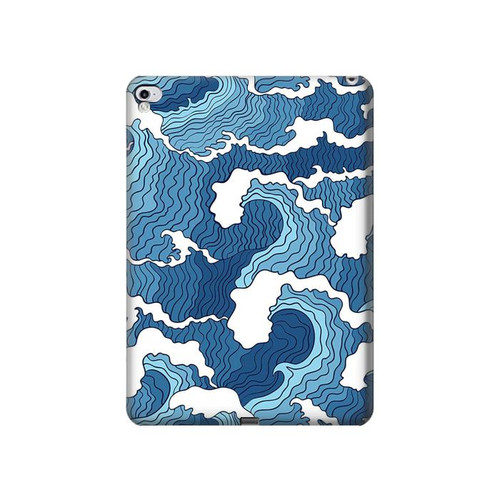 W3751 Wave Pattern Tablet Hard Case For iPad Pro 12.9 (2015,2017)