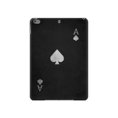 W3152 Black Ace of Spade Tablet Hard Case For iPad Pro 10.5, iPad Air (2019, 3rd)