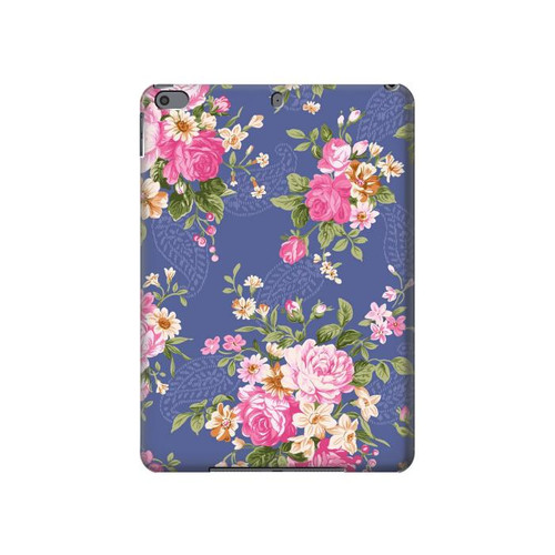 W3265 Vintage Flower Pattern Tablet Hard Case For iPad Pro 10.5, iPad Air (2019, 3rd)