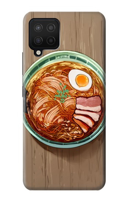 W3756 Ramen Noodles Hard Case and Leather Flip Case For Samsung Galaxy A12