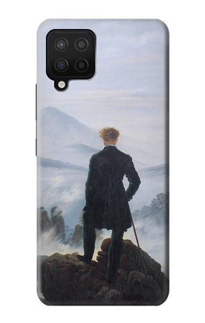 W3789 Wanderer above the Sea of Fog Hard Case and Leather Flip Case For Samsung Galaxy A12