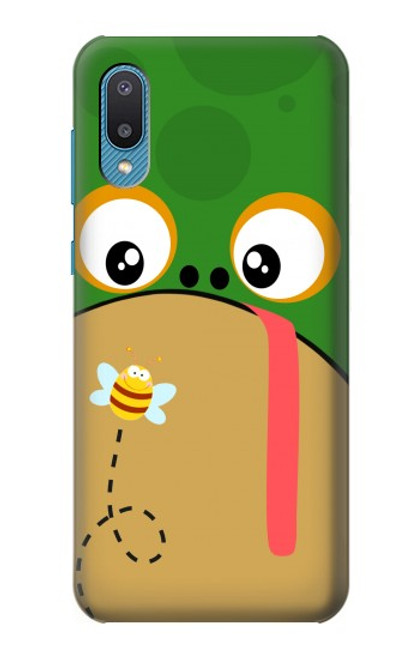 W2765 Frog Bee Cute Cartoon Hard Case and Leather Flip Case For Samsung Galaxy A04, Galaxy A02, M02