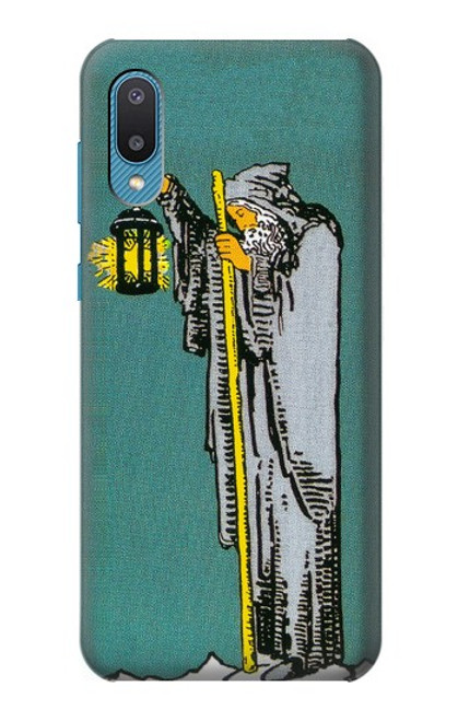 W3741 Tarot Card The Hermit Hard Case and Leather Flip Case For Samsung Galaxy A04, Galaxy A02, M02