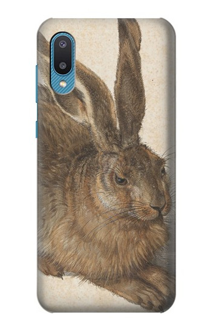 W3781 Albrecht Durer Young Hare Hard Case and Leather Flip Case For Samsung Galaxy A04, Galaxy A02, M02