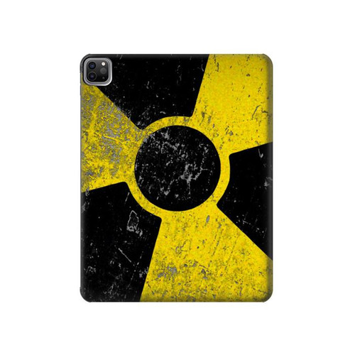 W0264 Nuclear Tablet Hard Case For iPad Pro 12.9 (2022,2021,2020,2018, 3rd, 4th, 5th, 6th)