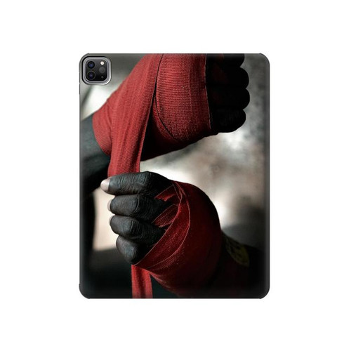 W1252 Boxing Fighter Tablet Hard Case For iPad Pro 12.9 (2022,2021,2020,2018, 3rd, 4th, 5th, 6th)