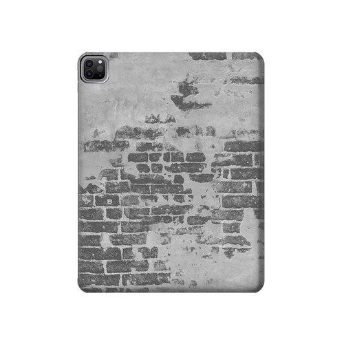 W3093 Old Brick Wall Tablet Hard Case For iPad Pro 12.9 (2022,2021,2020,2018, 3rd, 4th, 5th, 6th)