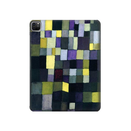 W3340 Paul Klee Architecture Tablet Hard Case For iPad Pro 12.9 (2022, 2021, 2020, 2018), Air 13 (2024)