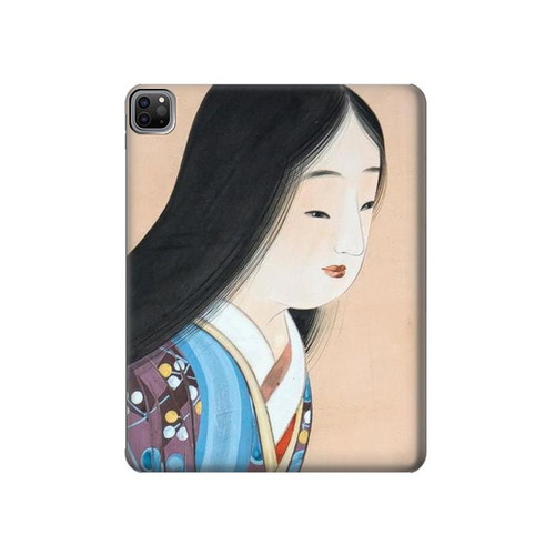 W3483 Japan Beauty Kimono Tablet Hard Case For iPad Pro 12.9 (2022,2021,2020,2018, 3rd, 4th, 5th, 6th)