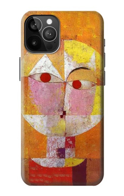 W3811 Paul Klee Senecio Man Head Hard Case and Leather Flip Case For iPhone 12 Pro Max