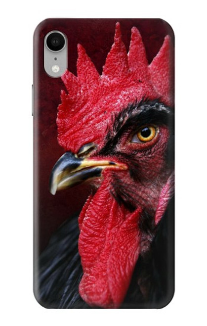 W3797 Chicken Rooster Hard Case and Leather Flip Case For iPhone XR
