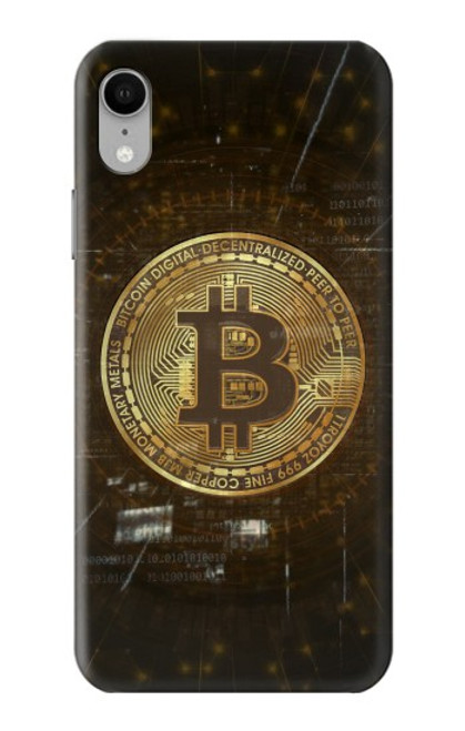 W3798 Cryptocurrency Bitcoin Hard Case and Leather Flip Case For iPhone XR