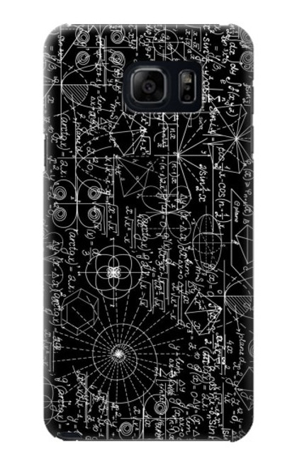 W3808 Mathematics Blackboard Hard Case and Leather Flip Case For Samsung Galaxy S6 Edge Plus