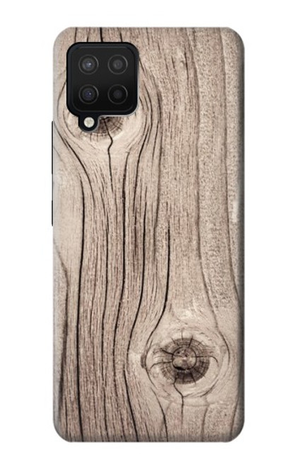 W3822 Tree Woods Texture Graphic Printed Hard Case and Leather Flip Case For Samsung Galaxy A12