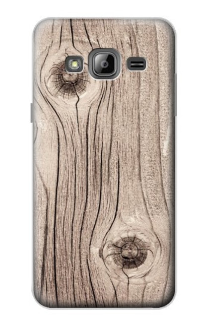 W3822 Tree Woods Texture Graphic Printed Hard Case and Leather Flip Case For Samsung Galaxy J3 (2016)