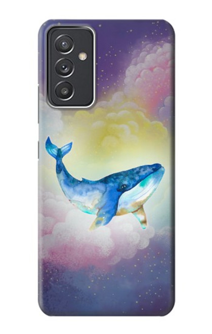 W3802 Dream Whale Pastel Fantasy Hard Case and Leather Flip Case For Samsung Galaxy Quantum 2