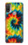 W3459 Tie Dye Hard Case and Leather Flip Case For Motorola Moto E20,E30,E40