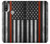 W3472 Firefighter Thin Red Line Flag Hard Case and Leather Flip Case For Motorola Moto E20,E30,E40