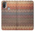 W3752 Zigzag Fabric Pattern Graphic Printed Hard Case and Leather Flip Case For Motorola Moto E20,E30,E40