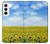 W0232 Sunflower Hard Case and Leather Flip Case For Samsung Galaxy S22