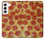 W0236 Pizza Hard Case and Leather Flip Case For Samsung Galaxy S22