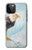 W3843 Bald Eagle On Ice Hard Case and Leather Flip Case For iPhone 12 Pro Max