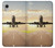 W3837 Airplane Take off Sunrise Hard Case and Leather Flip Case For iPhone XR