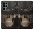 W3852 Steampunk Skull Hard Case and Leather Flip Case For Samsung Galaxy S22 Ultra