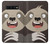 W3855 Sloth Face Cartoon Hard Case and Leather Flip Case For Samsung Galaxy S10 Plus
