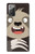 W3855 Sloth Face Cartoon Hard Case and Leather Flip Case For Samsung Galaxy Note 20