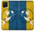 W3857 Peace Dove Ukraine Flag Hard Case and Leather Flip Case For Samsung Galaxy A12