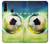 W3844 Glowing Football Soccer Ball Hard Case and Leather Flip Case For Samsung Galaxy A20s