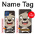 W3855 Sloth Face Cartoon Hard Case and Leather Flip Case For Samsung Galaxy M62
