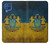 W3858 Ukraine Vintage Flag Hard Case and Leather Flip Case For Samsung Galaxy M62