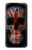 W3848 United Kingdom Flag Skull Hard Case and Leather Flip Case For Samsung Galaxy J3 (2016)