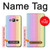 W3849 Colorful Vertical Colors Hard Case and Leather Flip Case For Samsung Galaxy J3 (2016)