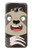 W3855 Sloth Face Cartoon Hard Case and Leather Flip Case For Samsung Galaxy J3 (2016)