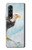 W3843 Bald Eagle On Ice Hard Case For Samsung Galaxy Z Fold 3 5G