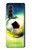 W3844 Glowing Football Soccer Ball Hard Case For Samsung Galaxy Z Fold 3 5G