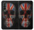 W3848 United Kingdom Flag Skull Hard Case For Samsung Galaxy Z Fold 3 5G