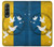 W3857 Peace Dove Ukraine Flag Hard Case For Samsung Galaxy Z Fold 3 5G