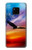 W3841 Bald Eagle Flying Colorful Sky Hard Case and Leather Flip Case For Huawei Mate 20 Pro