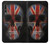 W3848 United Kingdom Flag Skull Hard Case and Leather Flip Case For Huawei P20 Pro