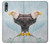 W3843 Bald Eagle On Ice Hard Case and Leather Flip Case For Huawei P20