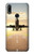 W3837 Airplane Take off Sunrise Hard Case and Leather Flip Case For Huawei P Smart Z, Y9 Prime 2019